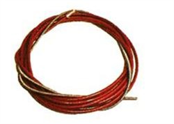 Trådleder 1,0-1,2 mm rød 3 mtr.